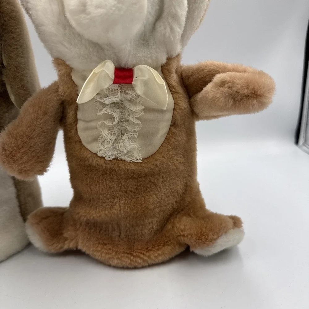 Vintage Fairway Friends Dog Puppet And Fox Puppet